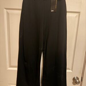 Women’s Lee Black Wide-Leg High RiseTrousers. Brand New with Tags. Size Small